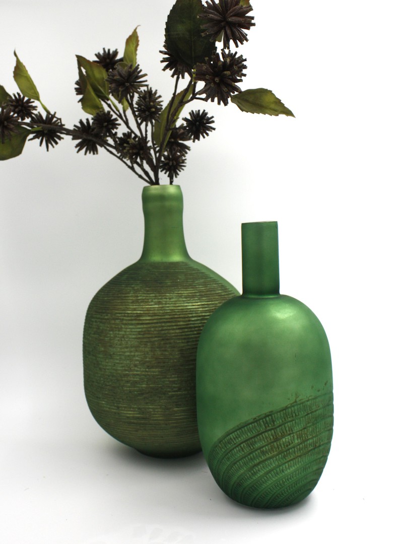VIOLA VASE GREEN LARGE image 1